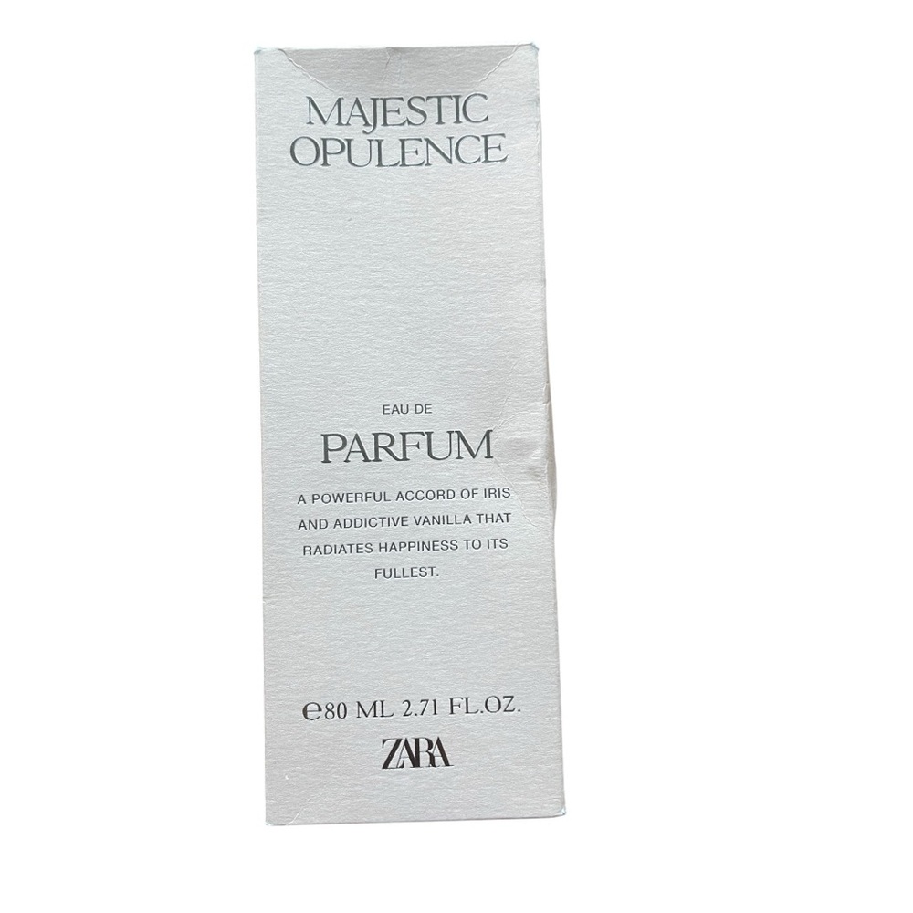 Zara Majestic Opulence Eau de Parfum in White